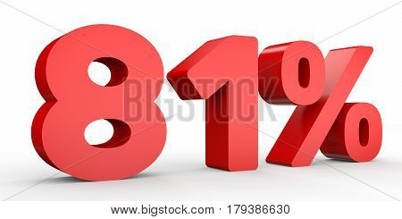 Eighty One Percent Off. Discount 81 %.