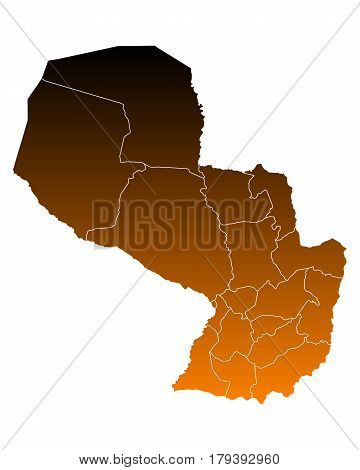 Map Of Paraguay