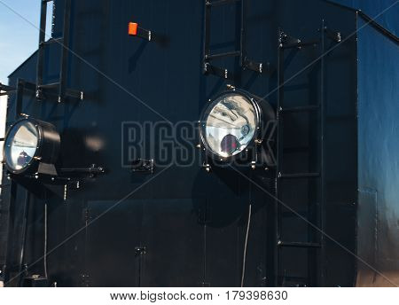 Details Of Polish Steam Locomotive.