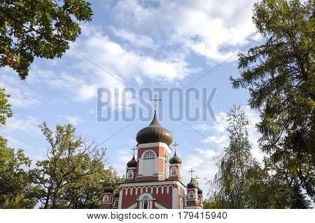  Beautiful Orthodox Church St. Panteleimon Cathedral Cathedral Area The Feofaniya Park is one of the most beautiful places in Kiev the capital of Ukraine.