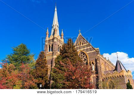 St Mary And St Josephs Cathedral In Armidale, Australia