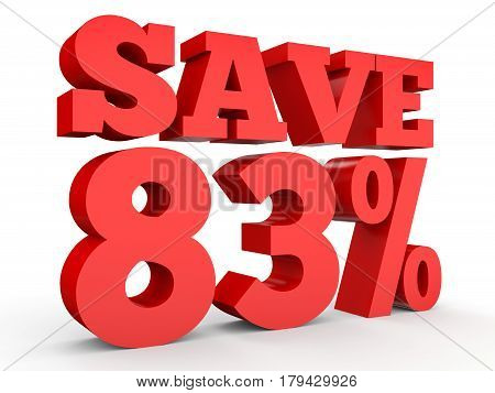 Eighty Three Percent Off. Discount 83 %.