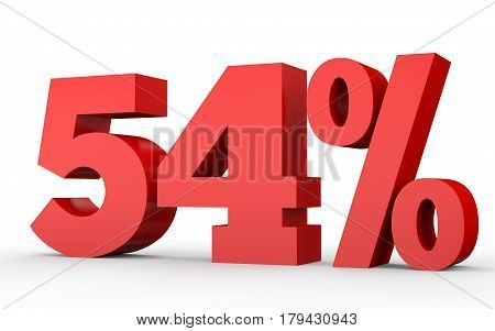 Fifty Four Percent Off. Discount 54 %.