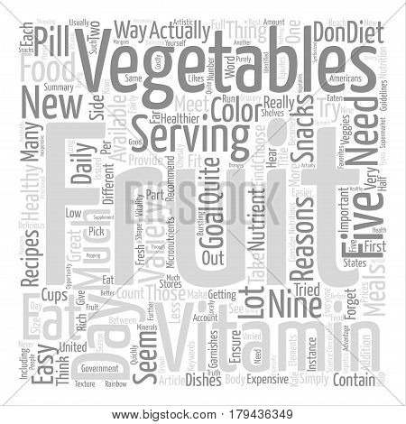 Eat a variety of veggies for a healthier you text background word cloud concept