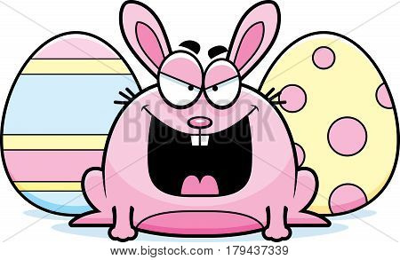 Sinister Cartoon Easter Bunny