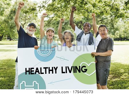 Health wellness food heart icon graphic
