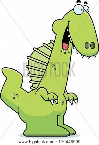 Hungry Cartoon Spinosaurus