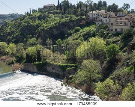 the old City of toledo in spain