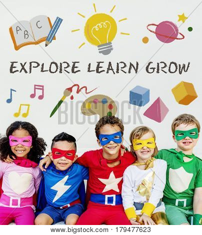 Education Knowledge Explore Learn Grow School