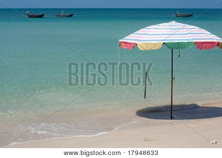 Tropical praia de relaxamento