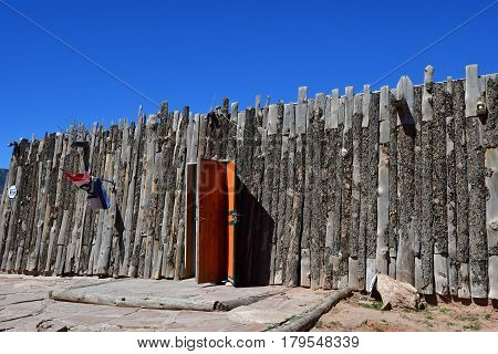 Arizona USA - july 8 2016 : the village of Kayenta near Monument Valley