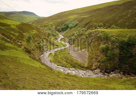 River in Glen Lyon, Perthshire, Scottish Highlands