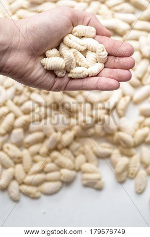 Homemade Italian Traditional Gnocchi made with natural ingredients