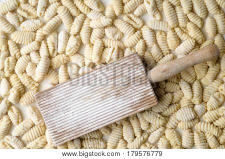 Homemade Italian Traditional Gnocchi made with natural ingredients
