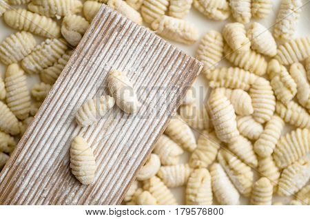 Homemade Italian Traditional Gnocchi made with natural ingredients