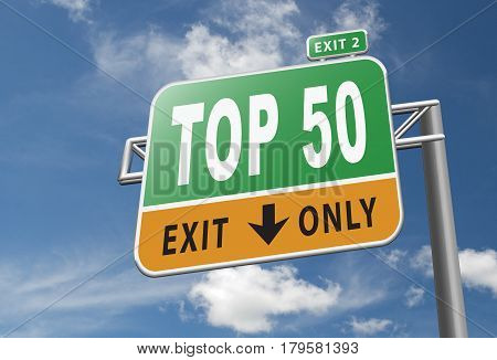 Top 50 Cahrt