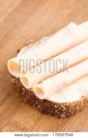 Chicken Breasts Salami On The Chrono Bread