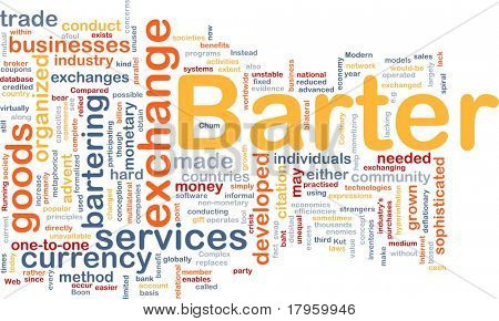 Pozadí konceptu wordcloud ilustrace vyměnit