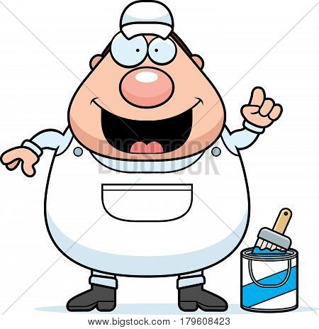 Cartoon Painter Idea