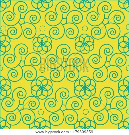 pattern spiral abstract seamless spiral background decoration