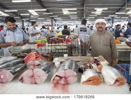 Old Dubai Fishmarket In Deira