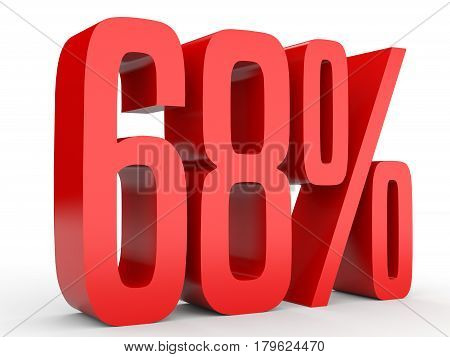 Sixty Eight Percent Off. Discount 68 %.