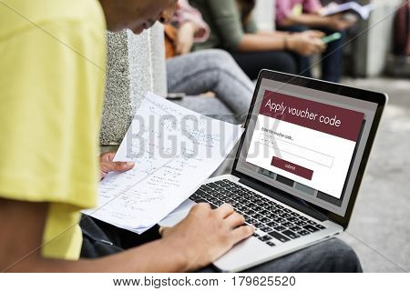 Apply Voucher Code Starting Download