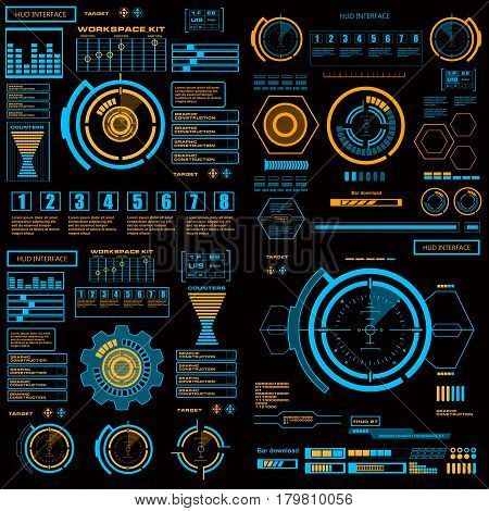 Futuristic Virtual Graphic Touch User Interface