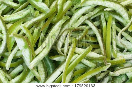 Background Of Slices Of Dried Pomelo