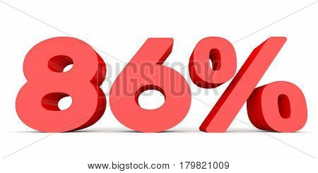Eighty Six Percent Off. Discount 86 %.