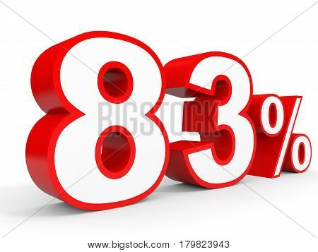 Eighty Three Percent Off. Discount 83 %.
