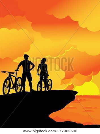 Sunset landscape