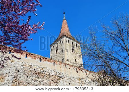 Aiud city romania medieval fortress landmark architecture