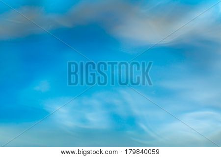 Abstract Macro Of Moving Waves On Luquid