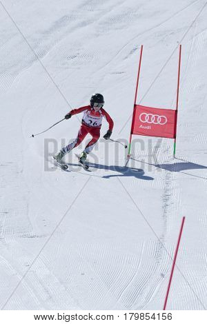 Gustavo Tavares During The Ski National Championships