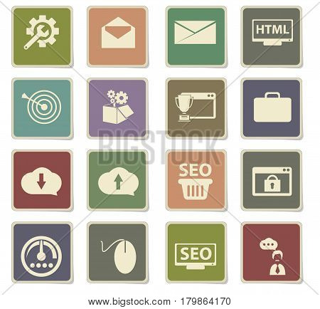 Seo Icon Set