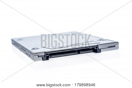 Solid State Drive Ssd Isolated On White Background.