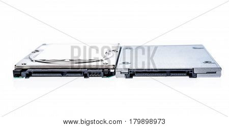 Solid State Drive Ssd Next To 2,5