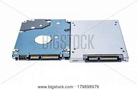 Solid State Drive Ssd Next To 2,5