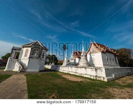 Wat Uposatharam, Ancient Buddhist temple in Uthaithani Thailand