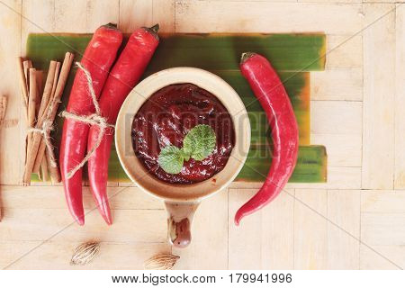 Korean red pepper paste gochujang for cooking