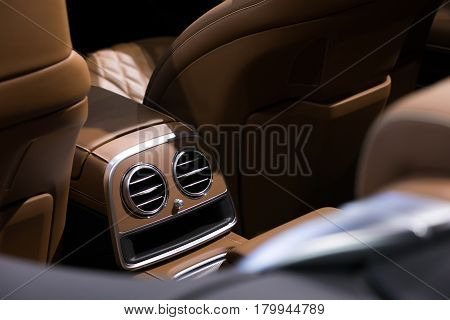 car Air condition in car cooling technology.