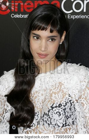 Sofia Boutella at the CinemaCon 2017 - Focus Features Luncheon And Studio Program Celebrating 15 Years held at the Caesars Palace in Las Vegas, USA on March 29, 2017.