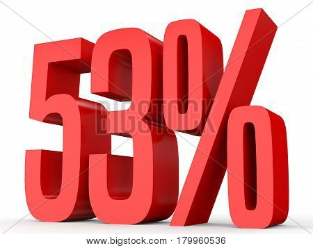 Fifty Three Percent Off. Discount 53 %.