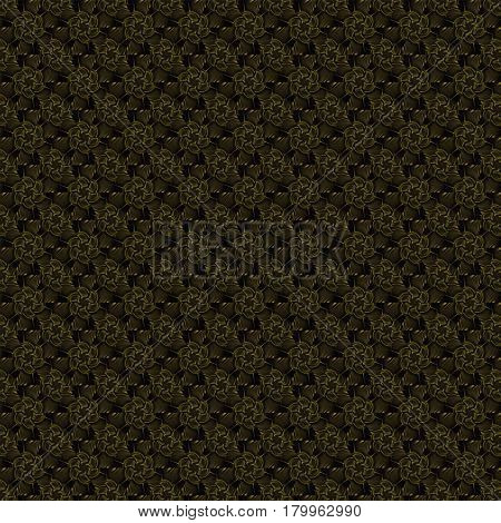 Abstracts Seamless Floral Pattern. Background From Various Flowers. Toned Green Blue Red Yellow Viol