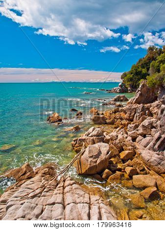 Rocky Coastline Totoranui