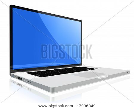 現代のラップトップ コンピューター