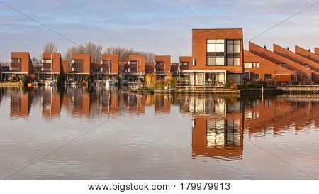 Contemporary Residential Houses On The Waterfront
