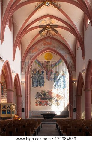 Interior Of The Stiftskirche