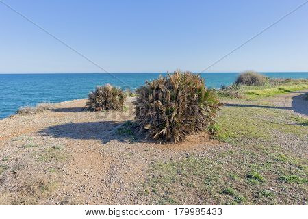The Coast Of Vinaroz In Castellon, Spain